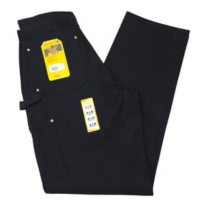 Carhartt Loose Fit Firm Duck Double-Front Utility Work Pants 38x34 Straight Leg